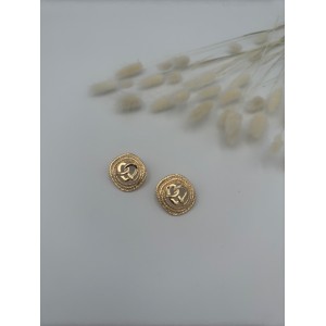 Gold Tasarım Vintage Küpe