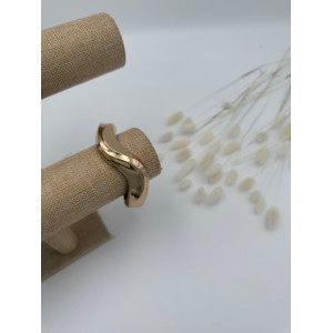 Kıvrım Gold Bileklik