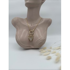 Premium Tasarım Gold Kolye