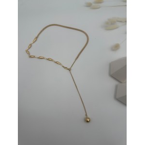 Premium Tasarım Gold Dekolte Kolye