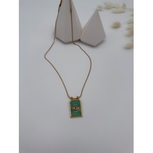 Çelik Tarot Kart Mega Kolye